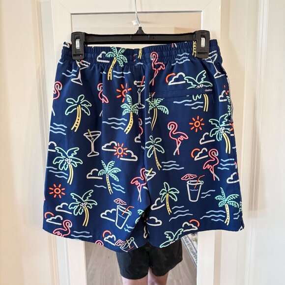 Chubbies Swimshorts Size Medium 7" Inseam Color Blue - Picture 4 of 5